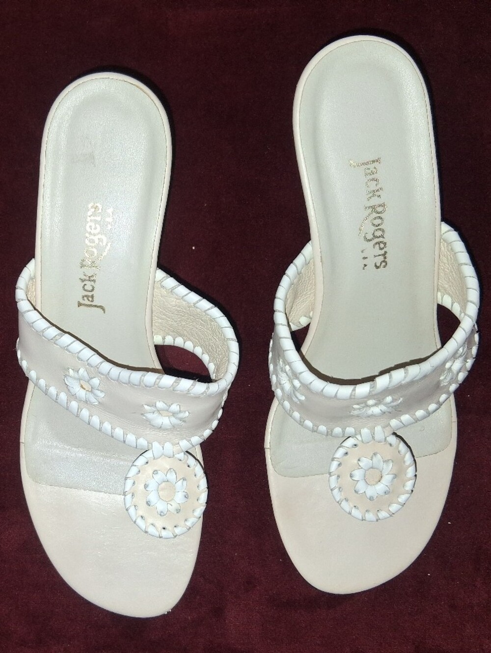 Jack Rogers Marina Kitten Heel Sandal